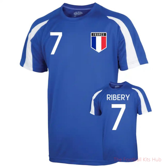 France Sports Training Jersey (ribery 7) - Kids-unisoccer store